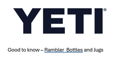Yeti - Good to Know - Bottles and Jugs